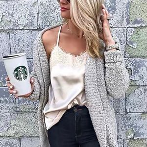 Amaryllis: satin cami